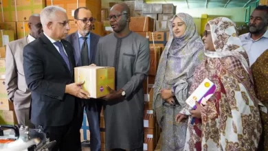 صورة موريتانيا تتسلم معدات طبية للتكفل بالولادة الآمنة