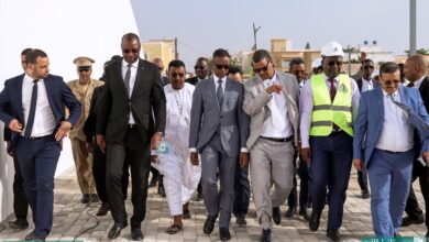 صورة الوزير الأول يشرف على تدشين 3 ساحات عمومية في نواكشوط