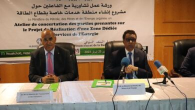 صورة موريتانيا: مشاورات حول “إنشاء منطقة مخصصة لخدمات قطاع الطاقة”