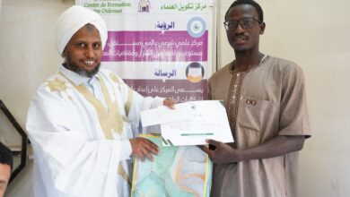 صورة تكريم الفائزين في مسابقة لـ”تدبر القرآن” بمركز تكوين العلماء