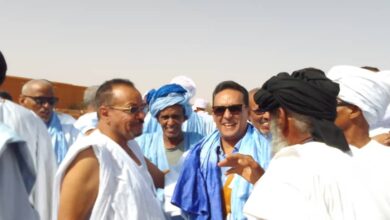 صورة النيملان: جماعة المركز تستقبل مرشح حزب الإنصاف لبلدية الرشيد (تفاصيل)