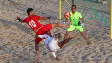 صورة موريتانيا ضمن المنتخبات المشاركة في بطولة كأس العرب للكرة الشاطئية