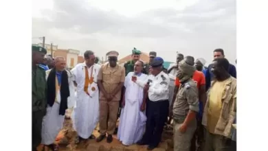 صورة الطينطان: تضرر عشرات المحلات التجارية إثر حريق بالسوق المركزية