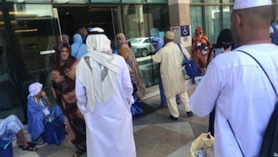 صورة الفوج الثاني من الحجاج الموريتانيين يصل المدينة المنورة