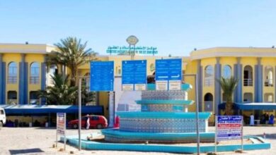 صورة نواكشوط: حريق في مركز استطباب الأم والطفل