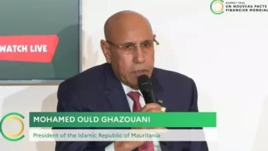 صورة الرئيس غزواني: موريتانيا تلتزم بشكل صارم بالتحول الطاقوي