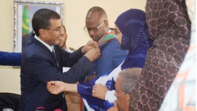 صورة تنصيب عمدة بلدية لكصر وانتخاب نوابه (التشكيلة)