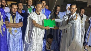 صورة تسمية رئيس جديد لمكتب أعرب أولاد سيدي الوافي في اجتماع بالعاصمة انواكشوط  (صور)
