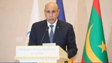 صورة الرئيس غزواني يدعو لإيجاد حلول جذرية ومستدامة للهجرة غير الشرعية
