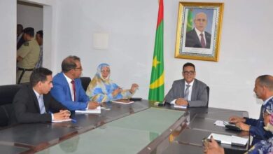 صورة معالي وزير الثقافة يعزي في رحيل الصحفي” لمرابط”ولد الزين”