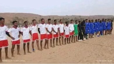 صورة فريق النيملان يفوز بهدف نظيف على فريق مدينة الرشيد التاريخية (صور)