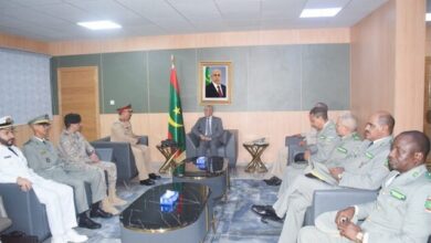 صورة وفد من التحالف الإسلامي العسكري يبدأ زيارة لموريتانيا