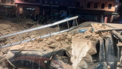 صورة المغرب: الزلزال يخلف 296 قتيلا و153 جريحا