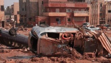 صورة ليبيا: 3 آلاف قتيل بسبب الفيضانات والحكومة ترجح ارتفاع الحصيلة