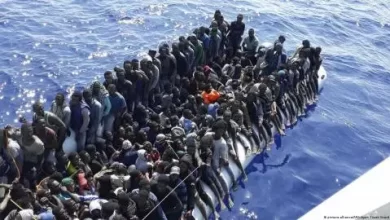 صورة وفاة خمسة مهاجرين سنغاليين وإنقاذ المئات بشواطئ نواذيبو