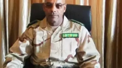 صورة وفاة اللواء الداه ولد محمد العاقب في حادث سير قرب يغرف بآدرار