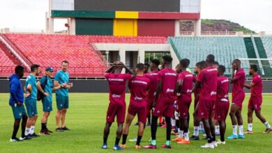 صورة أفسي نواذيبو يختتم تحضيراته لمواجهة ريال باماكو المالي