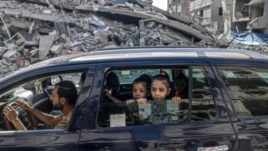 صورة مقتل 1417 فلسطينيا بينهم 447 طفلا و248 امرأة منذ بدء الغارات الإسرائيلية على غزة