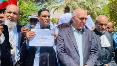 صورة كتاب ضبط ينظمون وقفة تضامنية مع الشعب الفلسطيني (صور)