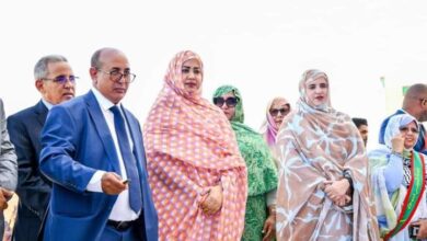 صورة موريتانيا: السيـدة الأولـى تشـرف علـى تدشيـن مبـانـي المدرسـة الوطنيـة للعمل الاجتماعـي