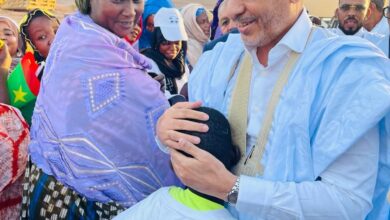 صورة ساكنة أزويرات تنظم استقبالا حاشدا لرئيس حزب الإنصاف على مشارف المدينة (صور)