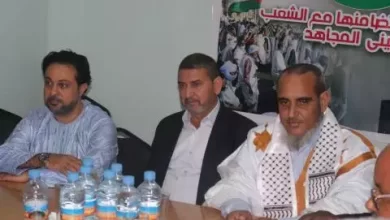 صورة نواكشوط: سامي أبو زهري يجري لقاءات مع أحزاب سياسية