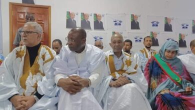 صورة رئيس حزب “الإنصاف”:رسالة سكان الحوض الشرقي واضحة ونحن فخورن بإنجازات الرئيس (صور)