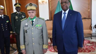 صورة قائد الأركان العامة للجيوش الفريق المختار بله شعبان يختتم زيارة عمل للسنغال