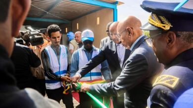صورة تدشين مشروع تأمين وتحسين منظومة الماء الصالح للشرب بمدينة روصو (صور)