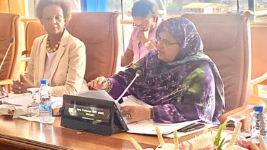 صورة رئيسة جهة نواكشوط تترأس لجنة تحكيم دولية بالكاميرون