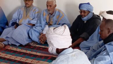 صورة الدكتور إعلي ولد المحجوب يعبئ مناصريه لاستقبال الرئيس غزواني بمدينة أطار (صور)
