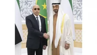 صورة الرئيس غزواني يؤكد حرصه على تعزيز علاقات التعاون مع الإمارات