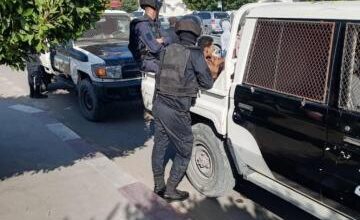 صورة الشرطة تفرق وقفة احتجاجية للطلاب أمام وزارة التعليم العالي (صور)