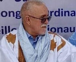 صورة انتخاب المرشح السابق لجهة تكانت سيدي محمد ولد سيدن نائبا لرئيس رابطة الجهويين الموريتانيين
