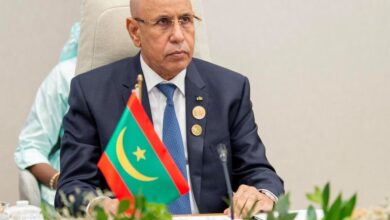 صورة غزواني يتسلم الرئاسة الدورية للاتحاد الإفريقي