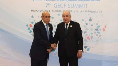 صورة غزواني يشارك في القمة السابعة لمنتدى الدول المصدرة للغاز بالعاصمة الجزائرية