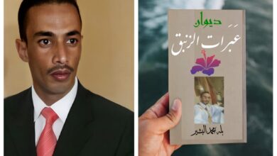 صورة أنباء عن ظهور عمل أدبي جديد للروائي والشاعر بله ولد محمد البشير بعنوان “عبرات الزنبق”