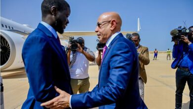 صورة الرئيس السنغالي المنتخب يبدأ أول زيارة رسمية للعاصمة نواكشوط