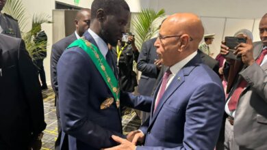 صورة داكار: هكذا كان حضور الرئيس غزواني لفعاليات تنصيب الرئيس السينغالي المنتخب