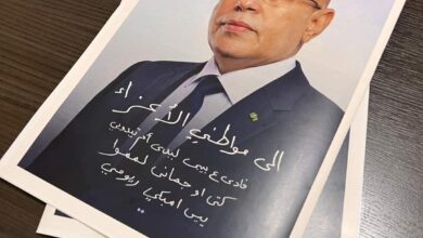 صورة غزواني في إعلان ترشحه: سأركز على تكوين وعصرنة الإدارة وضرب الفساد