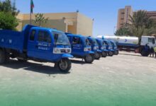 صورة صهريج مياه و6 سيارات هدية من خيرية سنيم لبلدية نواذيبو