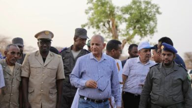 صورة وزير المياه يزور منشآت تابعة لقطاعه بالحوض الغربي