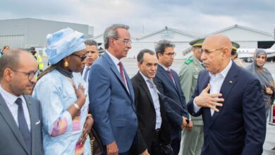 صورة الرئيس غزواني يصل العاصمة الفرنسية في مستهل زيارة عمل