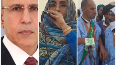 صورة النائب امقيرة بنت الوداني وعمدة أم لحياظ يطلقان حملة قوية للتسجيل على اللائحة الانتخابية