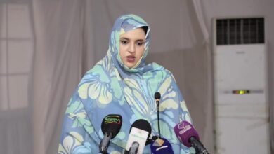 صورة وزيرة العمل تشرف على فعاليات انطلاق مسار تجديد برلمان الأطفال الموريتانيين