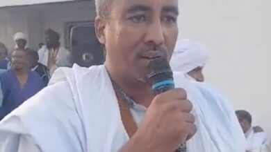 صورة الأمين العام لحلف الوفاء يدعوا لنبذ الخلافات ونجاح استقبال الرئيس غزواني (فيديو)