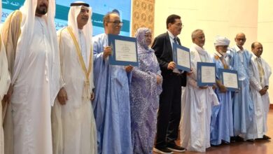 صورة الشارقة تكرم عددا من الكتاب الموريتانيين على أدائهم المعرفي المتميز