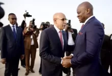 صورة الرئيس السلطة الانتقالية بالغابون يبدأ زيارة لموريتانيا