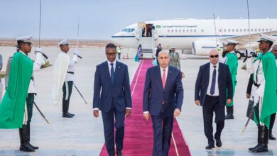 صورة بعد مشاركته في القمة الافريقية الكورية غزواني يعود لنواكشوط