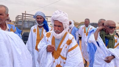 صورة طلائع وفود أم لحياظ وأعوينات أزبل يصلون تمبدغة للمشاركة في مهرجان الدكتور بوياتي ولد الوداني
